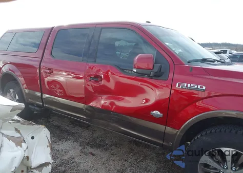 2017 Ford F-150 King Ranch из США, поврежденный, VIN 1FTFW1EF7HFB21516